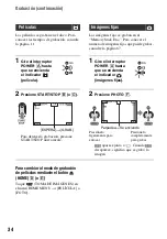 Preview for 34 page of Sony DVD608 (Spanish) Operating Manual