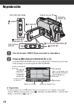 Preview for 38 page of Sony DVD608 (Spanish) Operating Manual