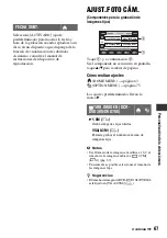 Preview for 67 page of Sony DVD608 (Spanish) Operating Manual