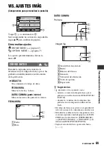 Preview for 69 page of Sony DVD608 (Spanish) Operating Manual