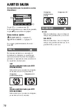 Preview for 72 page of Sony DVD608 (Spanish) Operating Manual