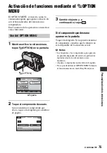 Preview for 75 page of Sony DVD608 (Spanish) Operating Manual