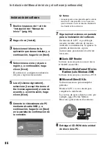 Preview for 86 page of Sony DVD608 (Spanish) Operating Manual