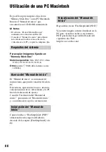 Preview for 88 page of Sony DVD608 (Spanish) Operating Manual