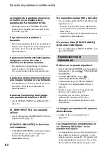 Preview for 94 page of Sony DVD608 (Spanish) Operating Manual