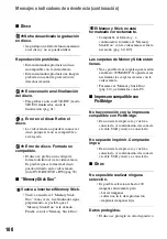 Preview for 100 page of Sony DVD608 (Spanish) Operating Manual