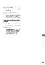 Preview for 101 page of Sony DVD608 (Spanish) Operating Manual