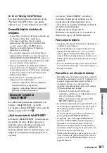 Preview for 107 page of Sony DVD608 (Spanish) Operating Manual