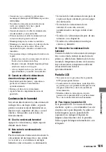 Preview for 109 page of Sony DVD608 (Spanish) Operating Manual