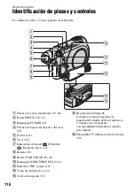 Preview for 116 page of Sony DVD608 (Spanish) Operating Manual