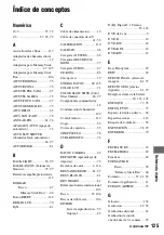 Preview for 125 page of Sony DVD608 (Spanish) Operating Manual