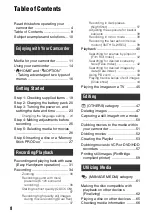 Preview for 8 page of Sony DVD910 - Handycam Camcorder - 2.3 MP Operating Manual