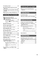 Preview for 9 page of Sony DVD910 - Handycam Camcorder - 2.3 MP Operating Manual