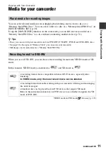 Preview for 11 page of Sony DVD910 - Handycam Camcorder - 2.3 MP Operating Manual