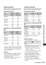 Preview for 137 page of Sony DVD910 - Handycam Camcorder - 2.3 MP Operating Manual