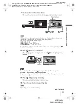 Preview for 15 page of Sony DVDirect VRD-MC1 Operating Instructions Manual