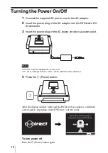 Предварительный просмотр 14 страницы Sony DVDirect VRD-MC3 Operating Instructions Manual