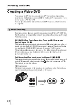 Предварительный просмотр 20 страницы Sony DVDirect VRD-MC3 Operating Instructions Manual