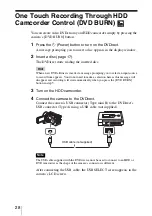 Предварительный просмотр 28 страницы Sony DVDirect VRD-MC3 Operating Instructions Manual