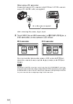 Предварительный просмотр 32 страницы Sony DVDirect VRD-MC3 Operating Instructions Manual