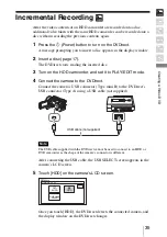 Предварительный просмотр 35 страницы Sony DVDirect VRD-MC3 Operating Instructions Manual