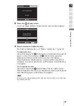 Предварительный просмотр 37 страницы Sony DVDirect VRD-MC3 Operating Instructions Manual