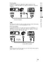 Предварительный просмотр 43 страницы Sony DVDirect VRD-MC3 Operating Instructions Manual