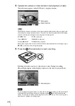 Предварительный просмотр 44 страницы Sony DVDirect VRD-MC3 Operating Instructions Manual