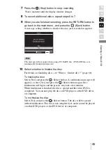 Preview for 45 page of Sony DVDirect VRD-MC3 Operating Instructions Manual