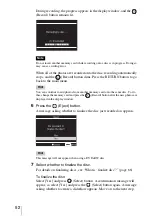 Preview for 52 page of Sony DVDirect VRD-MC3 Operating Instructions Manual