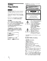 Preview for 2 page of Sony DVDirect VRD-MC5 Operating Instructions Manual