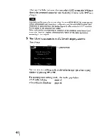 Preview for 44 page of Sony DVDirect VRD-MC5 Operating Instructions Manual