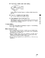 Preview for 51 page of Sony DVDirect VRD-MC5 Operating Instructions Manual