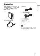 Preview for 7 page of Sony DVDirect VRD-VC10 Operating Instructions Manual