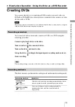 Preview for 11 page of Sony DVDirect VRD-VC10 Operating Instructions Manual