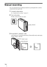 Preview for 18 page of Sony DVDirect VRD-VC10 Operating Instructions Manual