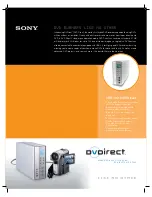 Sony DVDirect VRD-VC10 Specifications preview