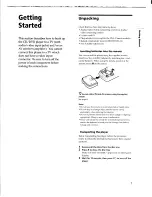 Preview for 7 page of Sony DVP-C650D - Cd/dvd Player Operating Instructions Manual