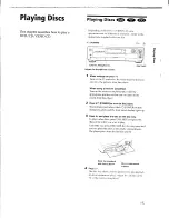 Preview for 15 page of Sony DVP-C650D - Cd/dvd Player Operating Instructions Manual