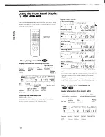 Preview for 22 page of Sony DVP-C650D - Cd/dvd Player Operating Instructions Manual