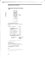 Preview for 24 page of Sony DVP-C650D - Cd/dvd Player Operating Instructions Manual