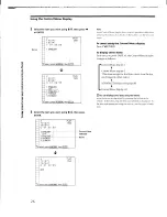 Preview for 26 page of Sony DVP-C650D - Cd/dvd Player Operating Instructions Manual