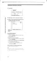 Preview for 32 page of Sony DVP-C650D - Cd/dvd Player Operating Instructions Manual