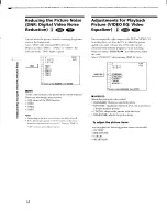 Preview for 44 page of Sony DVP-C650D - Cd/dvd Player Operating Instructions Manual