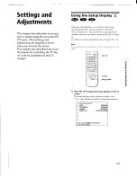 Preview for 49 page of Sony DVP-C650D - Cd/dvd Player Operating Instructions Manual