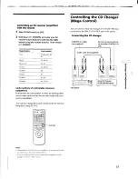 Preview for 63 page of Sony DVP-C650D - Cd/dvd Player Operating Instructions Manual