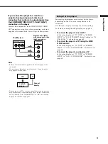 Preview for 9 page of Sony DVP-C670D - Cd/dvd Player Operating Instructions Manual