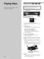 Preview for 16 page of Sony DVP-C670D - Cd/dvd Player Operating Instructions Manual