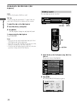 Preview for 26 page of Sony DVP-C670D - Cd/dvd Player Operating Instructions Manual