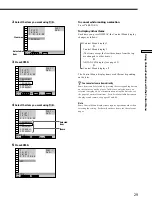 Preview for 29 page of Sony DVP-C670D - Cd/dvd Player Operating Instructions Manual